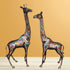 Brass Giraffe Statue Set of 2 Pieces 18kg